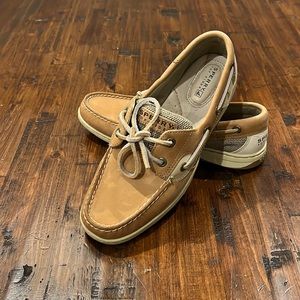 EUC! Sperry Top-Siders.  Tan